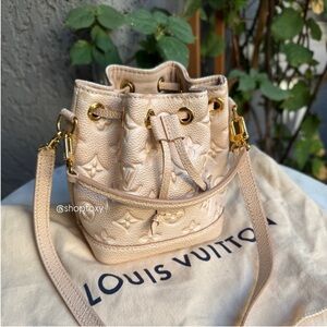 Louis Vuitton Summer Stardust Nano Noé Crossbody